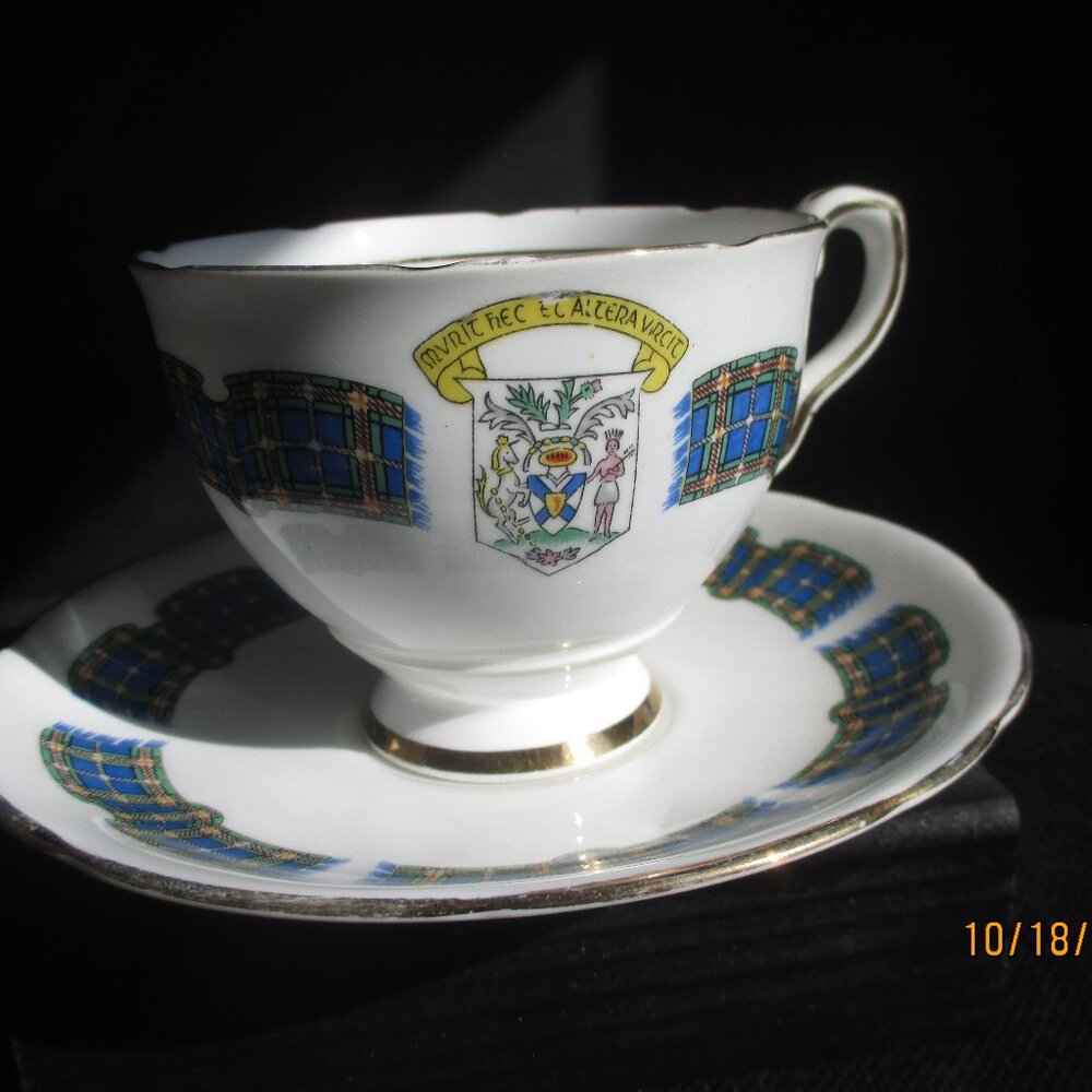 Royal Stafford Nova Scotia Tartan Plaid Teacup/England